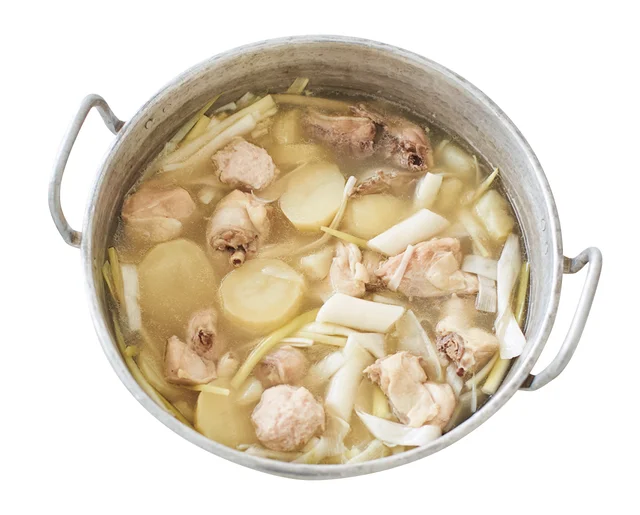 神奈川県のおすすめお取り寄せグルメ「野毛とりとん」のタッカンマリ、完成イメージ