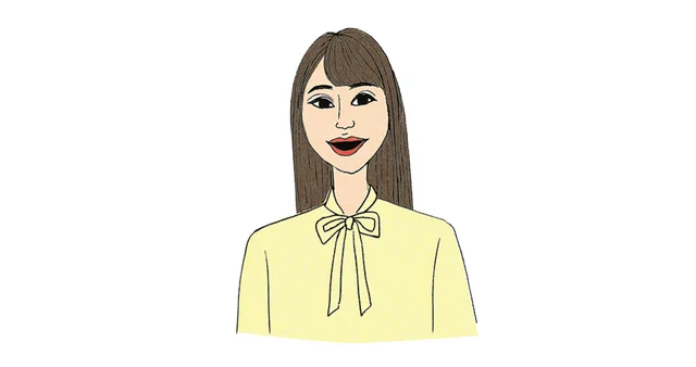 水井真理子さんイラスト