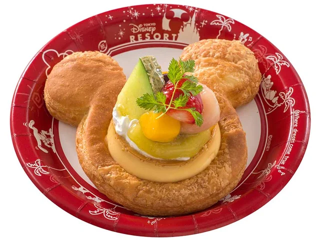 ディズニーランド2022イースターおすすめグルメ「プリンとフルーツのデニッシュ」
