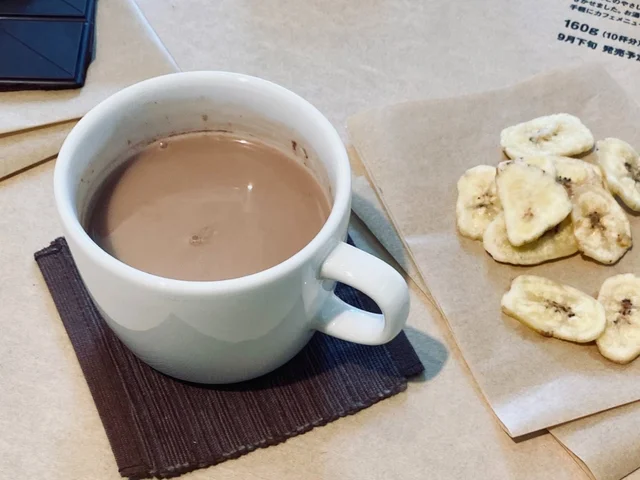 無印良品2022秋の新作インスタントココア、10〜11月発売予定のショコラバナーヌ