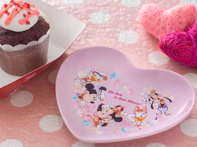 ココアマフィン＆ホイップ、スーベニアプレート付き