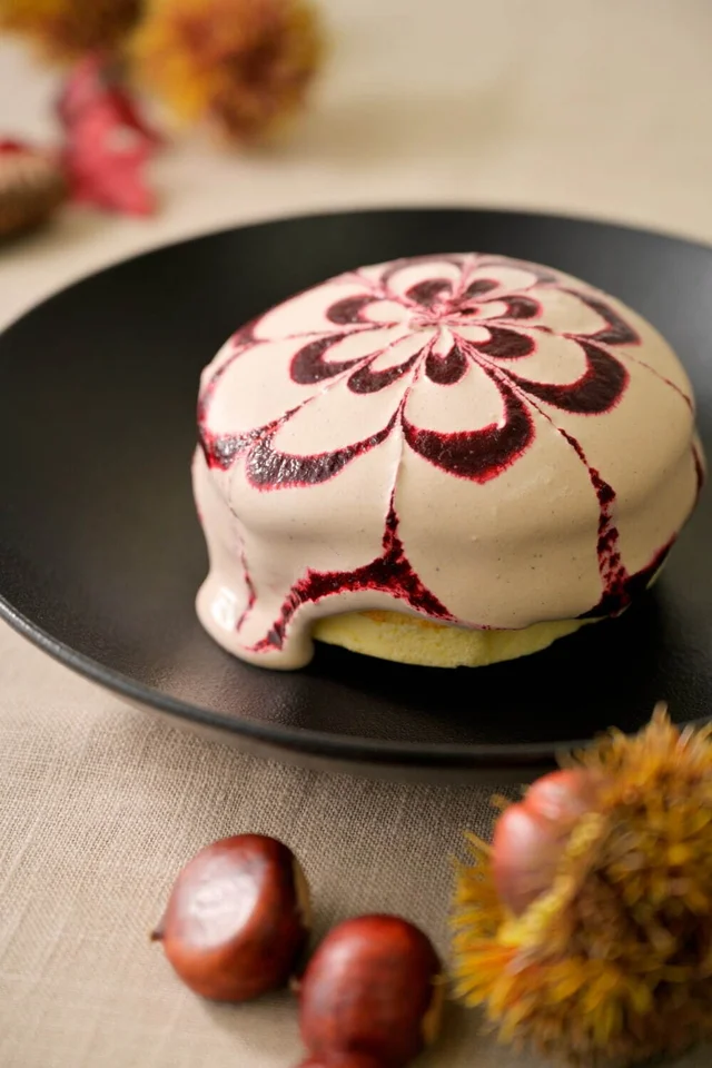 『イシヤ 日本橋』の「イシヤパンケーキ マロン」