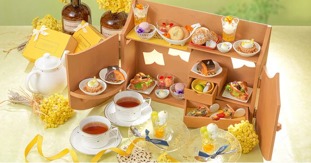 大阪2022おすすめアフタヌーンティー『ホテルロイヤルクラシック大阪』の「プロヴァンスの太陽が降りそそぐ初夏のアフタヌーンティー」