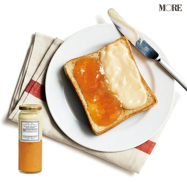 『三宅商店カフェ工房』の岡山産白桃×ミルク