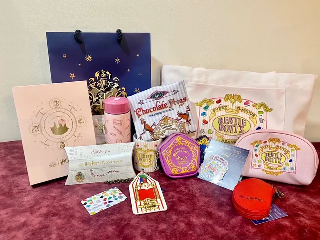タリーズ×ハリー・ポッター第二弾ハニーデュークスデザインなど、キュートなグッズも
