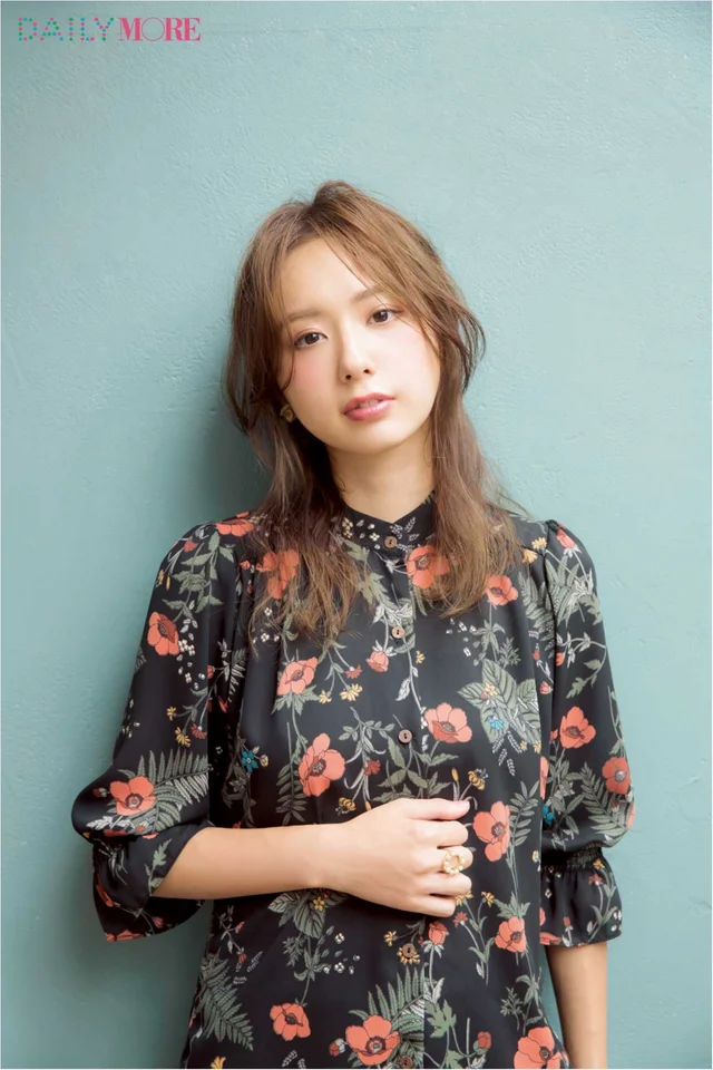ダウンハーフ結びで大人っぽく♡ 新モアビューティズAMOちゃん直伝「〇〇する日の神ヘアアレンジ」_1
