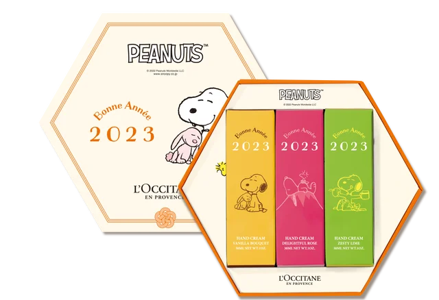 年末年始の贈り物に。『ロクシタン』×PEANUTSコラボが可愛すぎる!_2