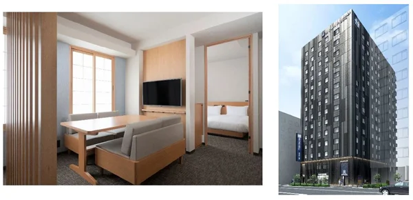 MIMARU東京の外観と客室