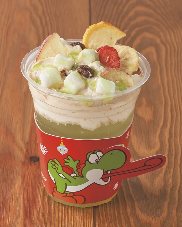 USJクリスマス「ヨッシーのホリデー・ホットアップルティー」