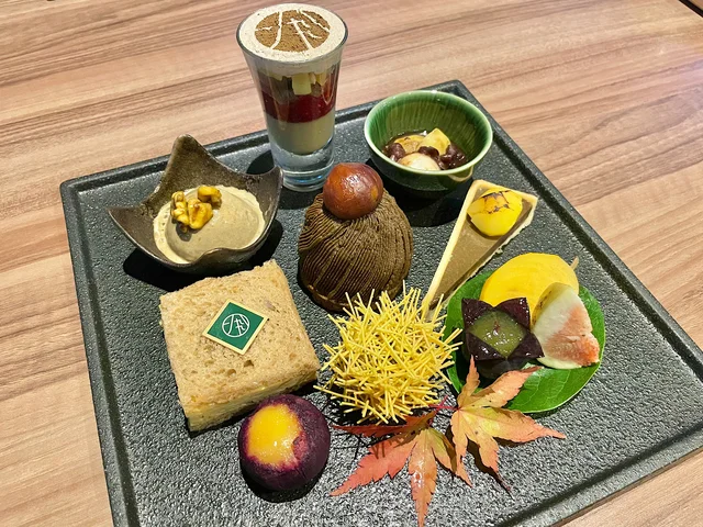 日本茶レストランレストラン1899お茶の水の1899アフタヌーンティープレート