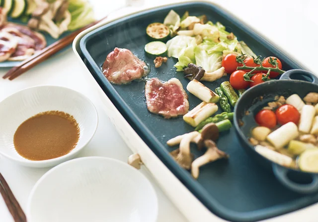 島根県のおすすめお取り寄せグルメ「カナール」の本鴨のオイルしゃぶ焼き、完成イメージ