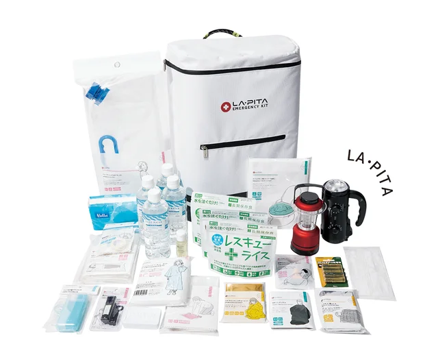 ものすごい防災セット（1人用・オープン価格）／LA・PITA