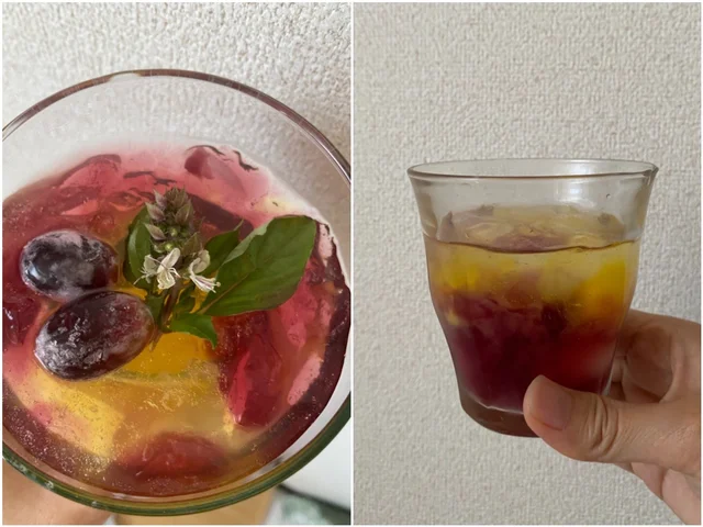 無印良品の蒟蒻（こんにゃく）ドリンクをデザート風にアレンジ、おすすめの飲み方