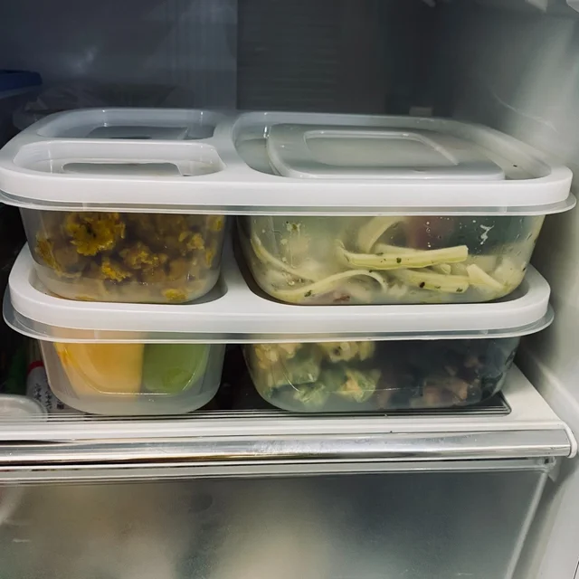 3COINS（スリーコインズ・スリコ）の仕切り付きランチボックス使ってみた！