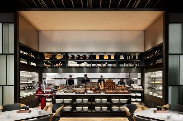 ナインアワーズ ウーマン新宿、ラウンジスペース