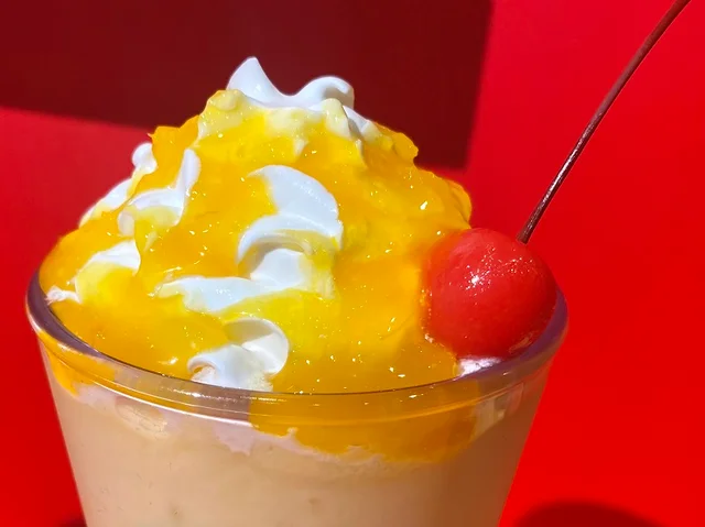 スタバ新作2022「フルーツGYU‐NEW フラペチーノ(R)」実物トッピングアップ