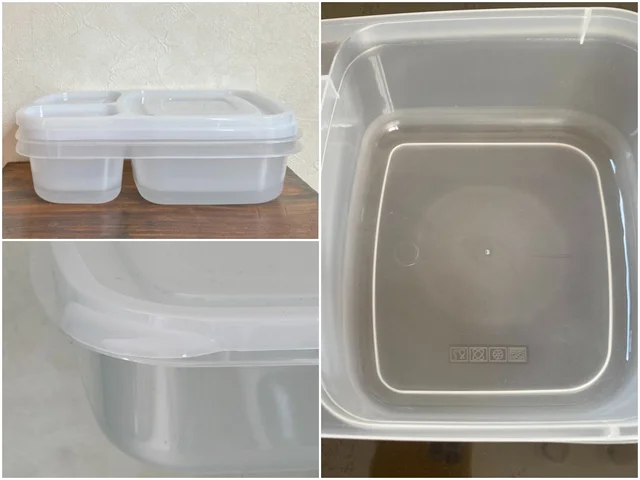 3COINS（スリーコインズ・スリコ）の仕切り付きランチボックス使ってみた！