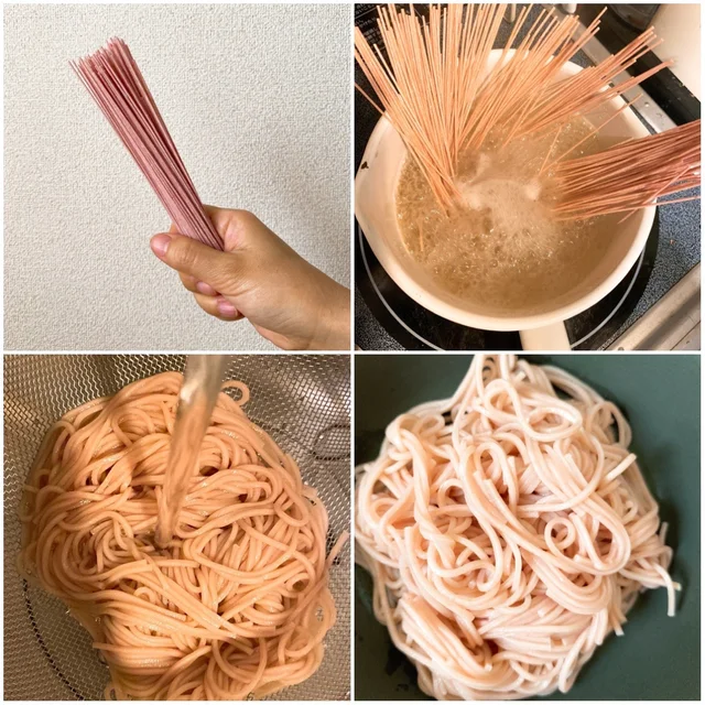 いちごそばの作り方