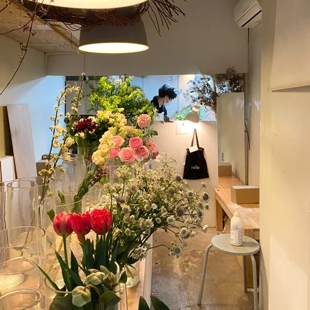 渋谷在住者おすすめ、奥渋散歩で行きたいおしゃれ花屋3選、トレフル（trefle）
