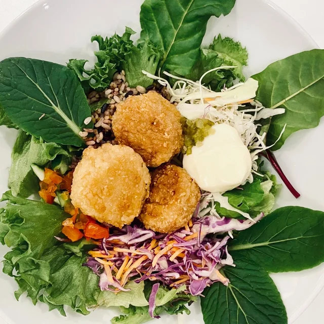 イケア（IKEA）2022年秋の新フード（フィーカ/FIKA）メニュー：プラントベース唐揚げシーザードレッシング