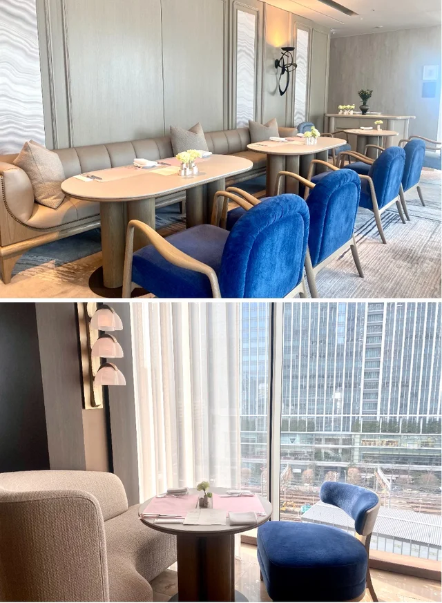 フォーシーズンズ丸の内レストラン「MAISON MARUNOUCHI」内観