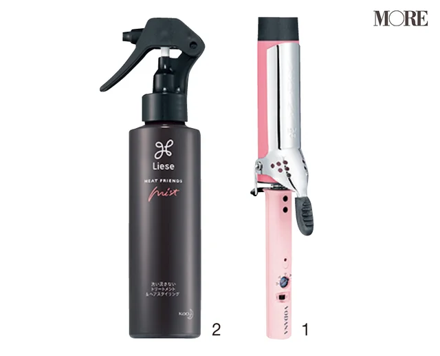 VODANA グラムウェーブ カールアイロン、リーゼ 熱を味方にするミスト