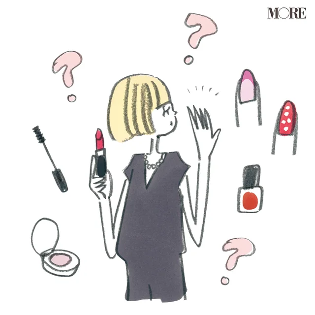 マナーブック冠婚葬祭食事編　【結婚式のお呼ばれマナー】招待状・ご祝儀・服装の基本。ドレスアップした女性のイラスト