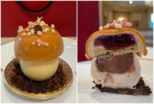 『ジョエル・ロブション』の「マロンカシス」