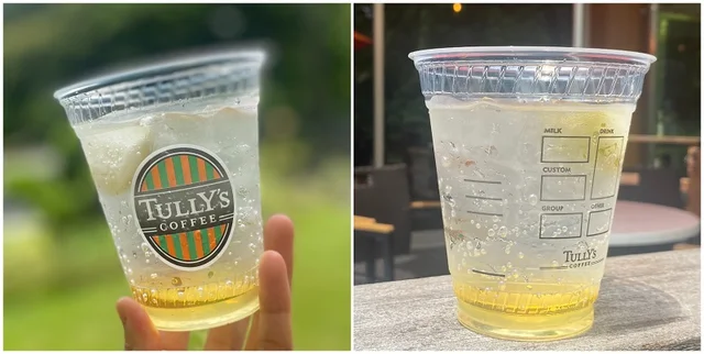 「タリーズコーヒー 日比谷公園店」限定ドリンク「タリーズスプラッシュ エルダーフラワー」