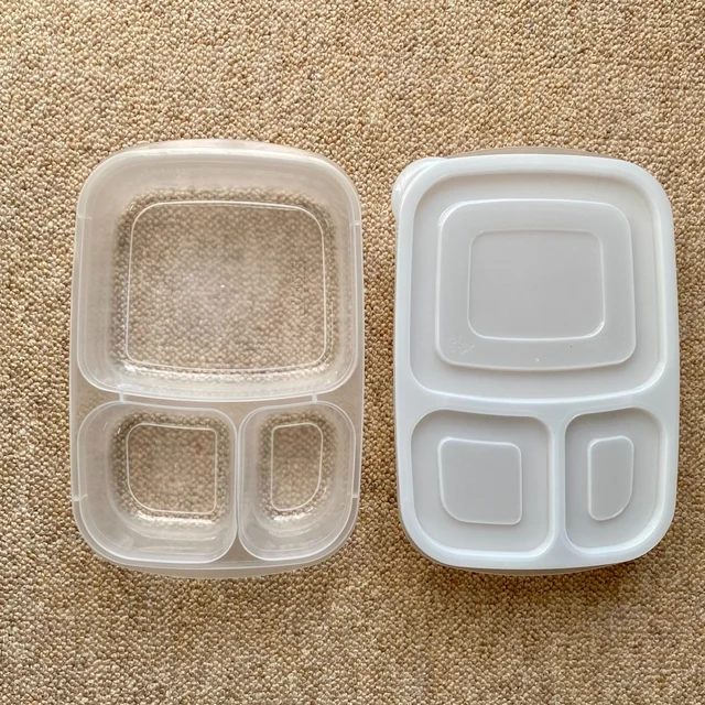 3COINS（スリーコインズ・スリコ）の仕切り付きランチボックス使ってみた！