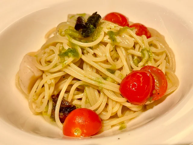 島唐辛子のペペロンチーノ