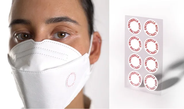 母の日ギフトおすすめのOFFICINE UNIVERSELLE BULYのマスク用シール