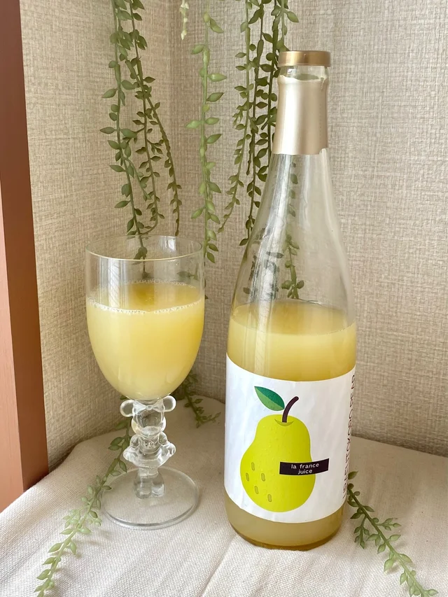 『おいしい山形プラザ』おすすめ品「ラ・フランスジュース」