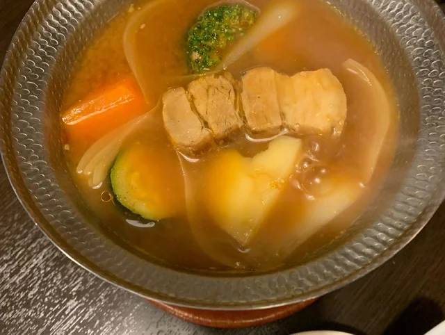 りんどうポークの鍋