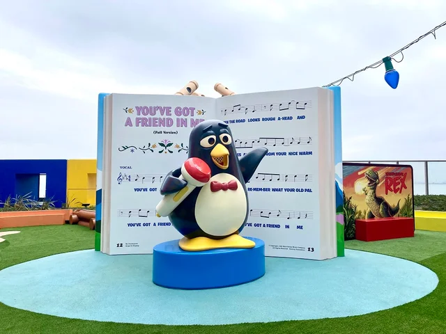 『トイ・ストーリーホテル』おすすめフォトスポット中庭編【４】ウィージー