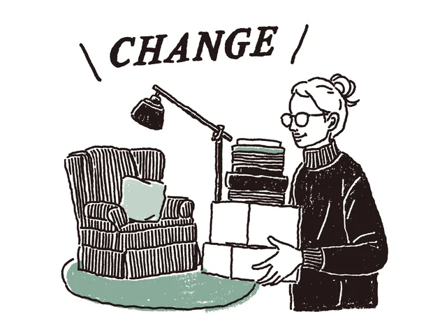 【Lucky Action 08】ガラッと変えるほど◎。部屋の模様替えを実行して