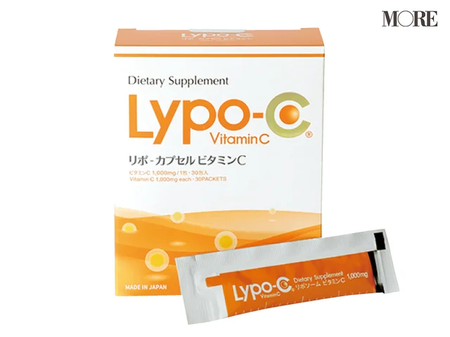 益若つばさが生理中に飲んでいるサプリ「リポ・カプセルビタミンC」