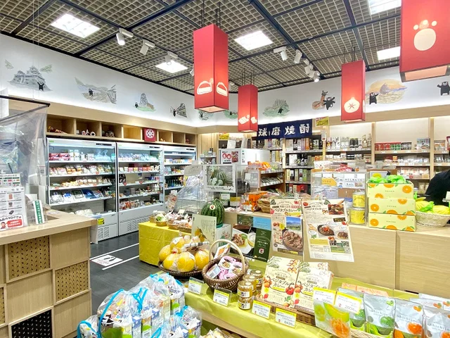 東京・銀座にある熊本アンテナショップ『銀座熊本館』内観写真