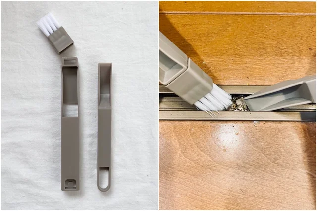 3COINS（スリーコインズ・スリコ）のおすすめ時短お掃除グッズ：隅洗いブラシセット