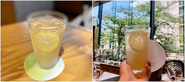 『ロースタリー 東京』2022夏メニュー「コーヒーエイド レモン トニック」