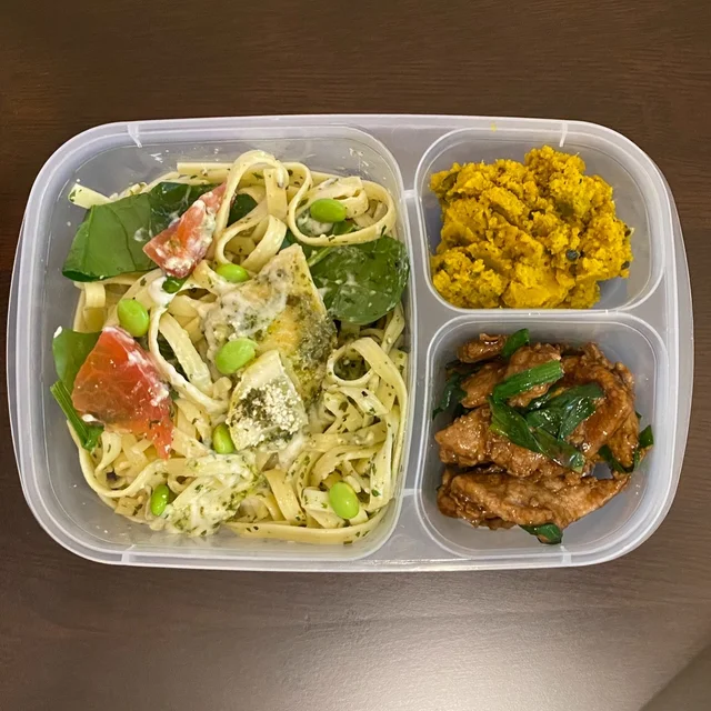 3COINS（スリーコインズ・スリコ）の仕切り付きランチボックス使ってみた！