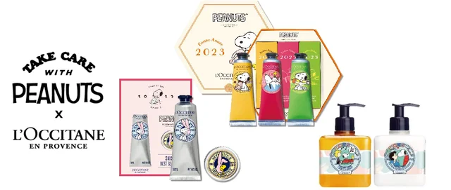 年末年始の贈り物に。『ロクシタン』×PEANUTSコラボが可愛すぎる!_1