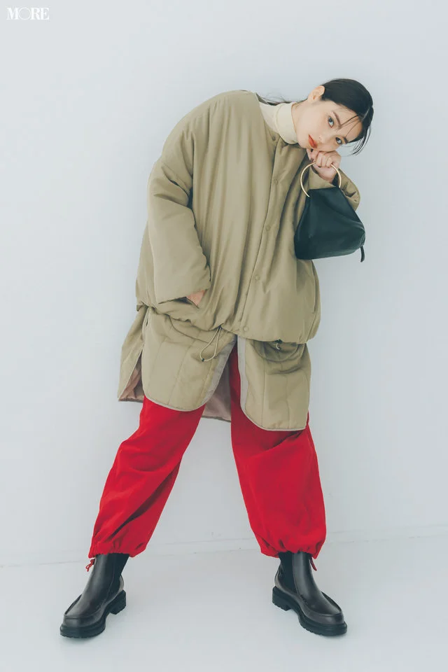 【2023最新】ロングブーツ×パンツコーデ