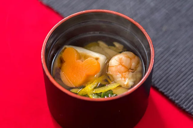 ディズニーシーお正月「雑煮椀」／『レストラン櫻』