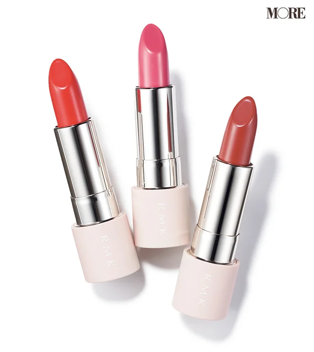 RMK　ザ リップカラー　（右から）05・07・09