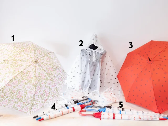 ムーミンバレーパークのレイングッズ