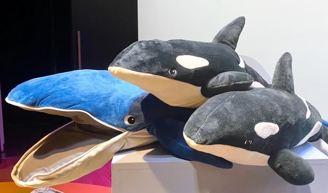 イケア（IKEA）2023年度新商品：クジラやシャチのソフトトイ（ぬいぐるみ）「BLÅVINGARD/ブローヴィンガード」