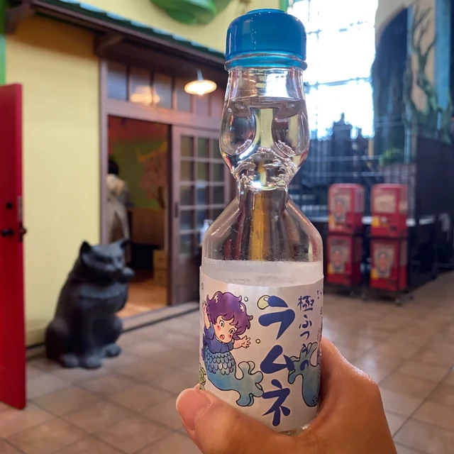 ジブリパーク・ジブリの大倉庫内「駄菓子 猫かぶり姫」で買える限定ラムネ