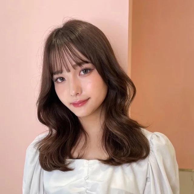 好感度抜群のセミロング サイド
