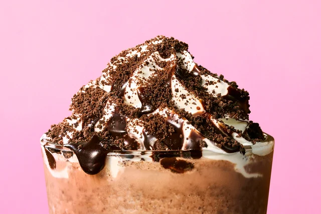 スタバ新作「フォンダン ショコラ フラペチーノ(R」トッピング部分